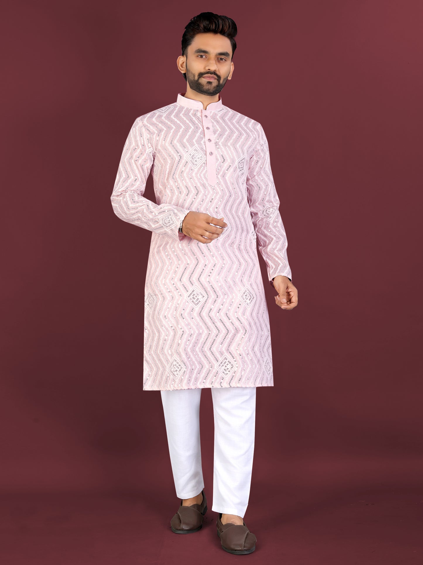 EMBROIDERY MEN'S KURTA