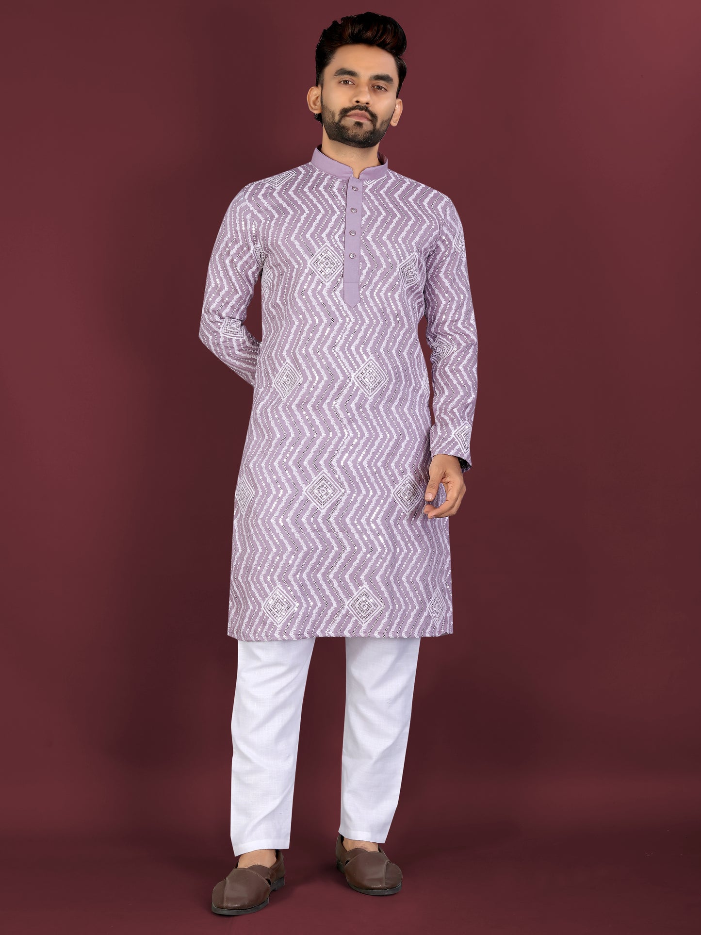 EMBROIDERY MEN'S KURTA