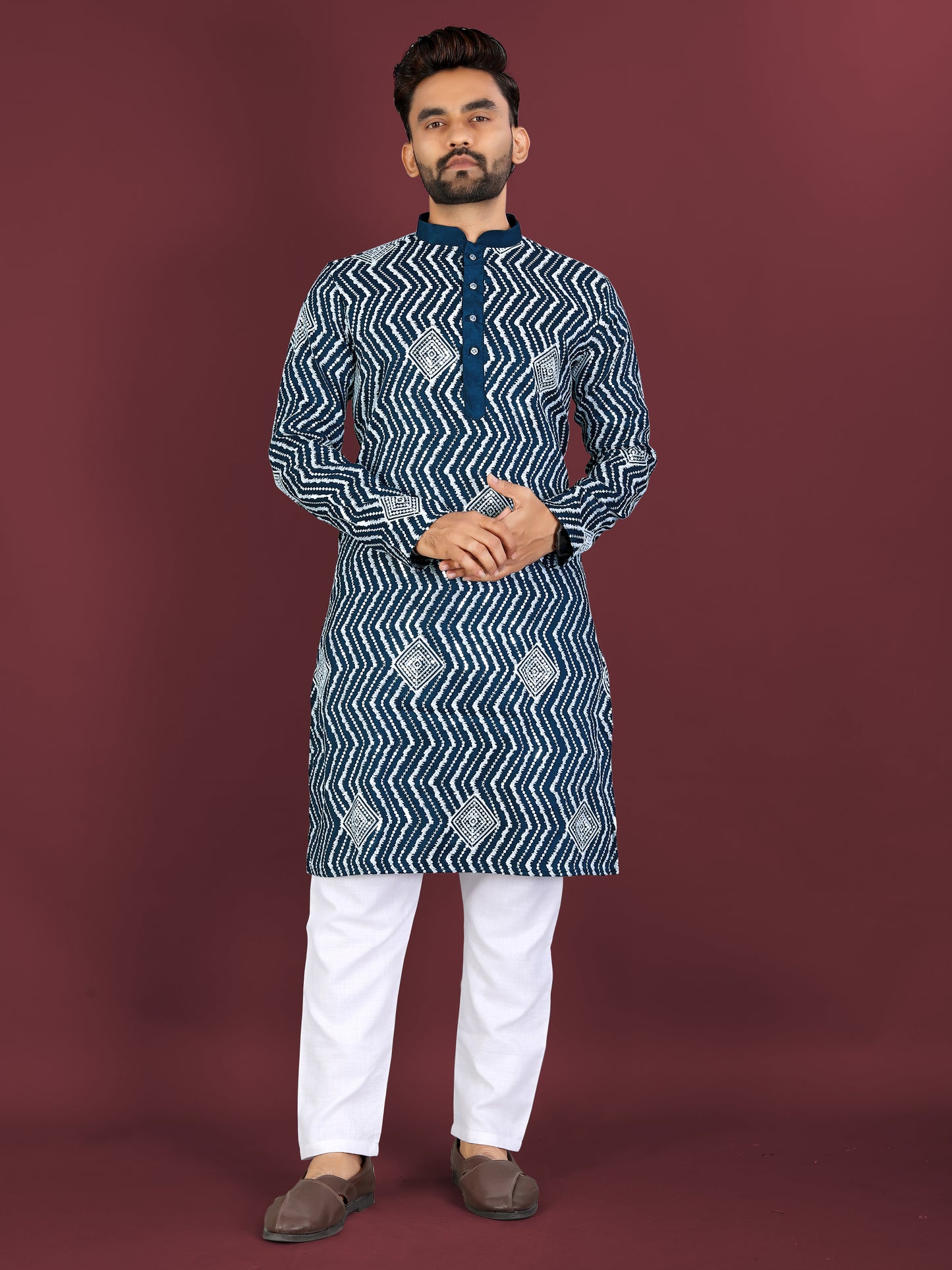 EMBROIDERY MEN'S KURTA