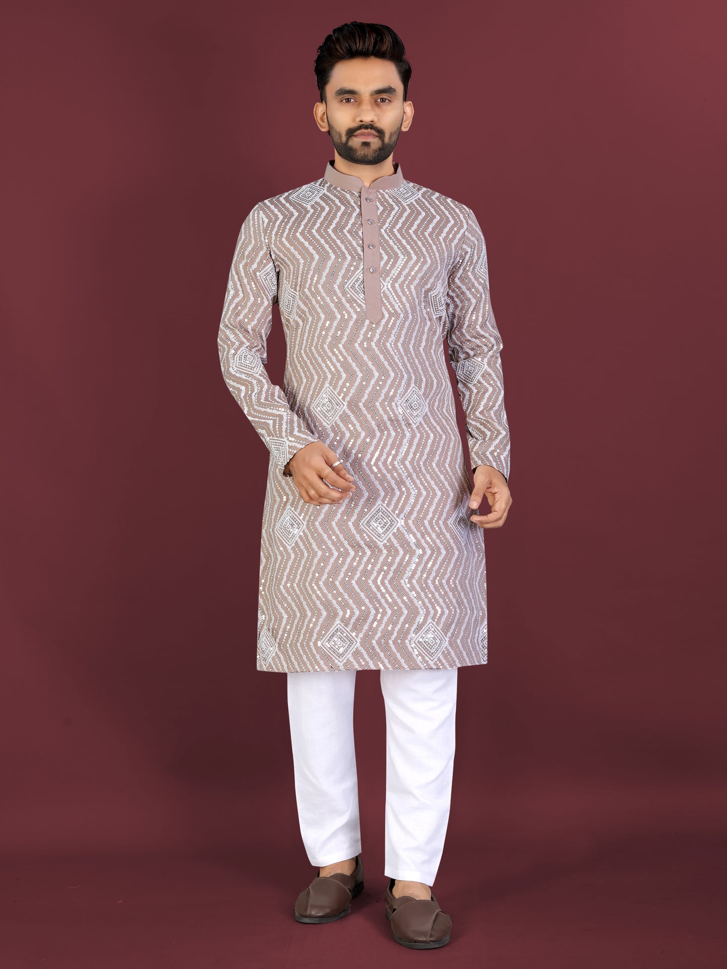 EMBROIDERY MEN'S KURTA