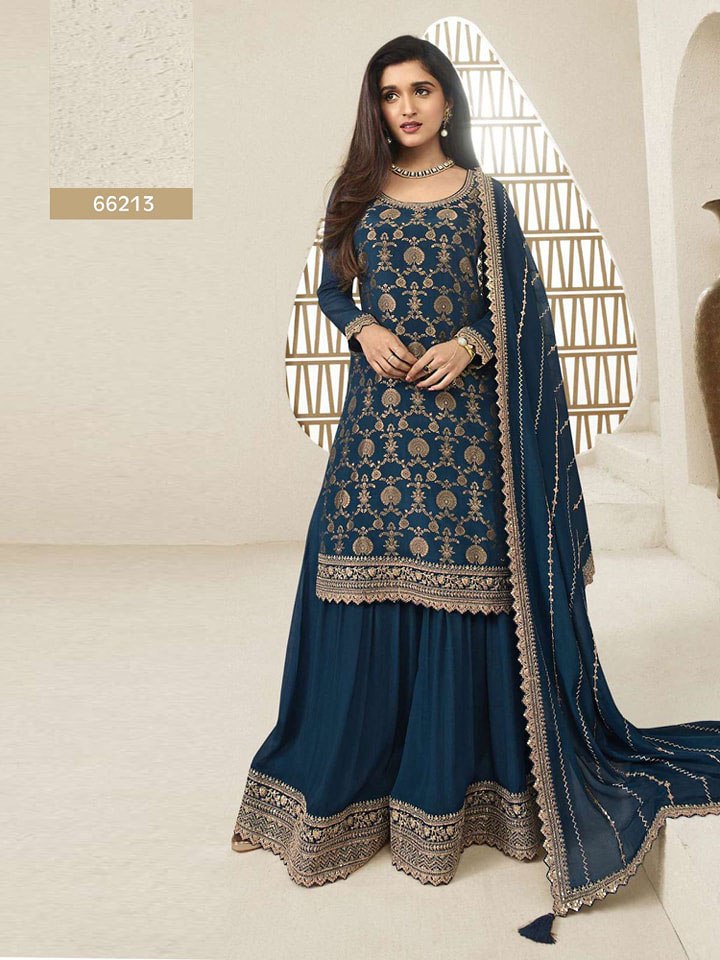 jacquard silk chinon & multi work