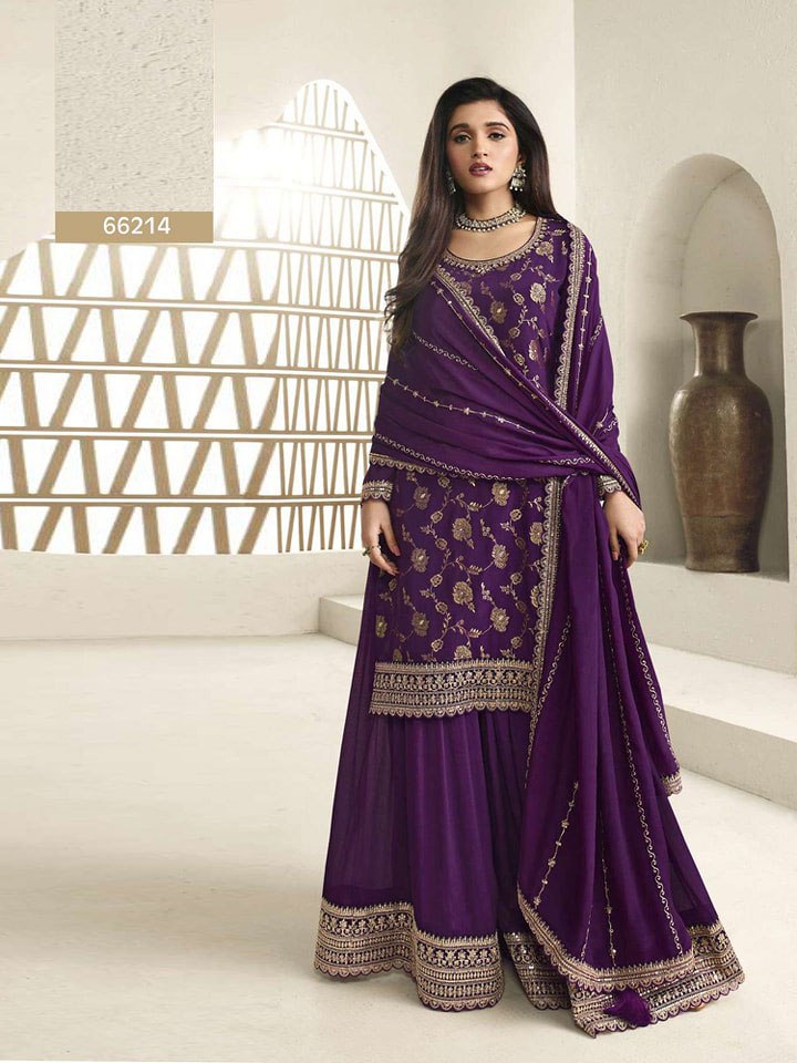jacquard silk chinon & multi work