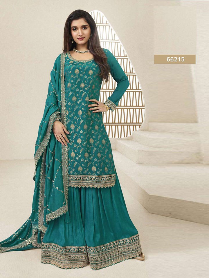 jacquard silk chinon & multi work
