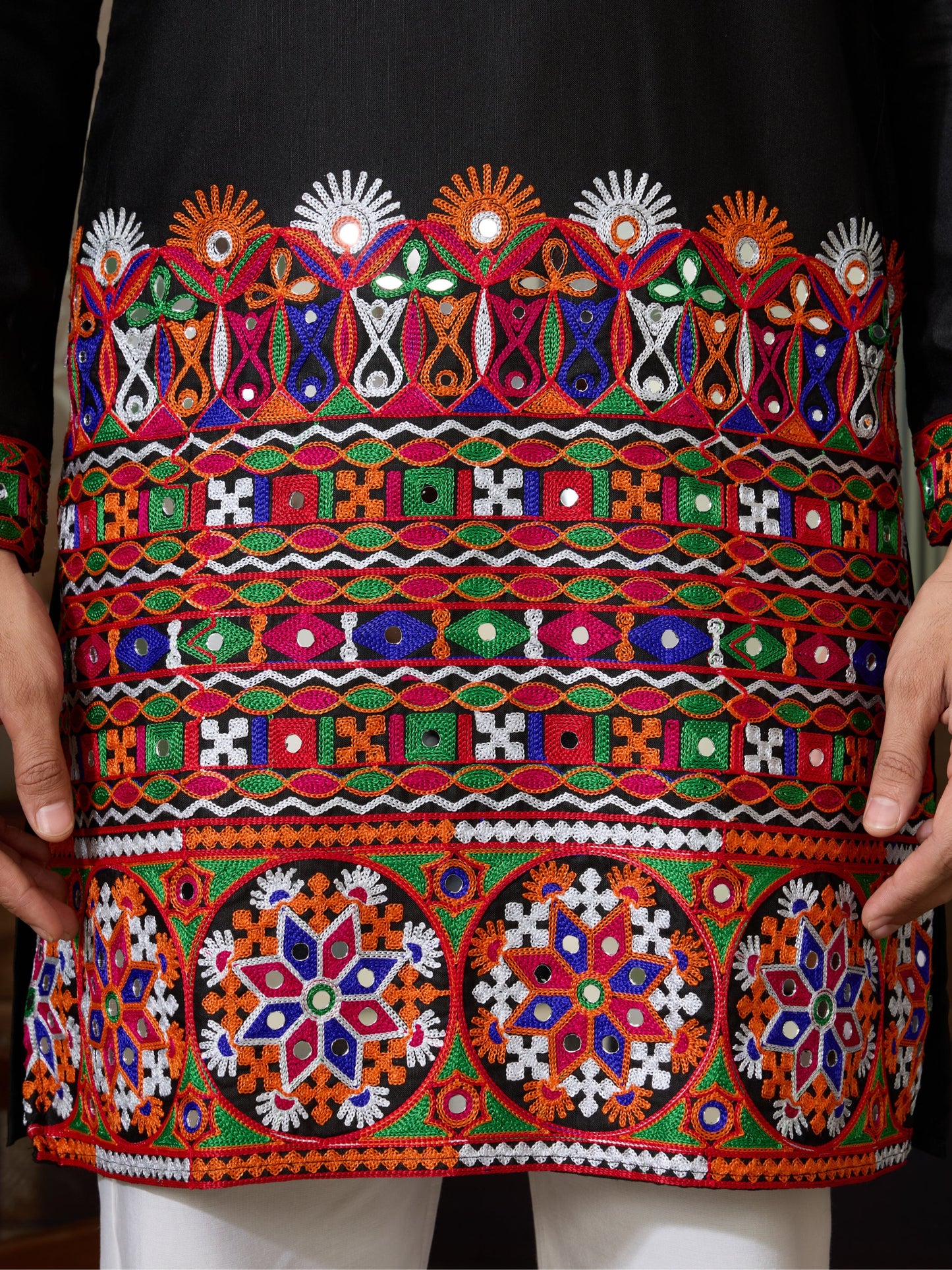 RAJWADI RAAS Festival Mens Wear Kurta With Pajama