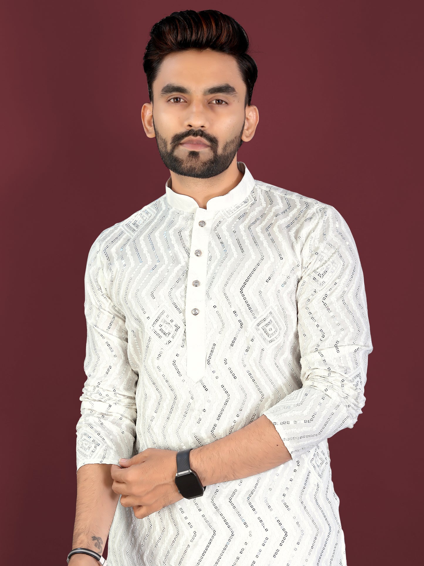 EMBROIDERY MEN'S KURTA