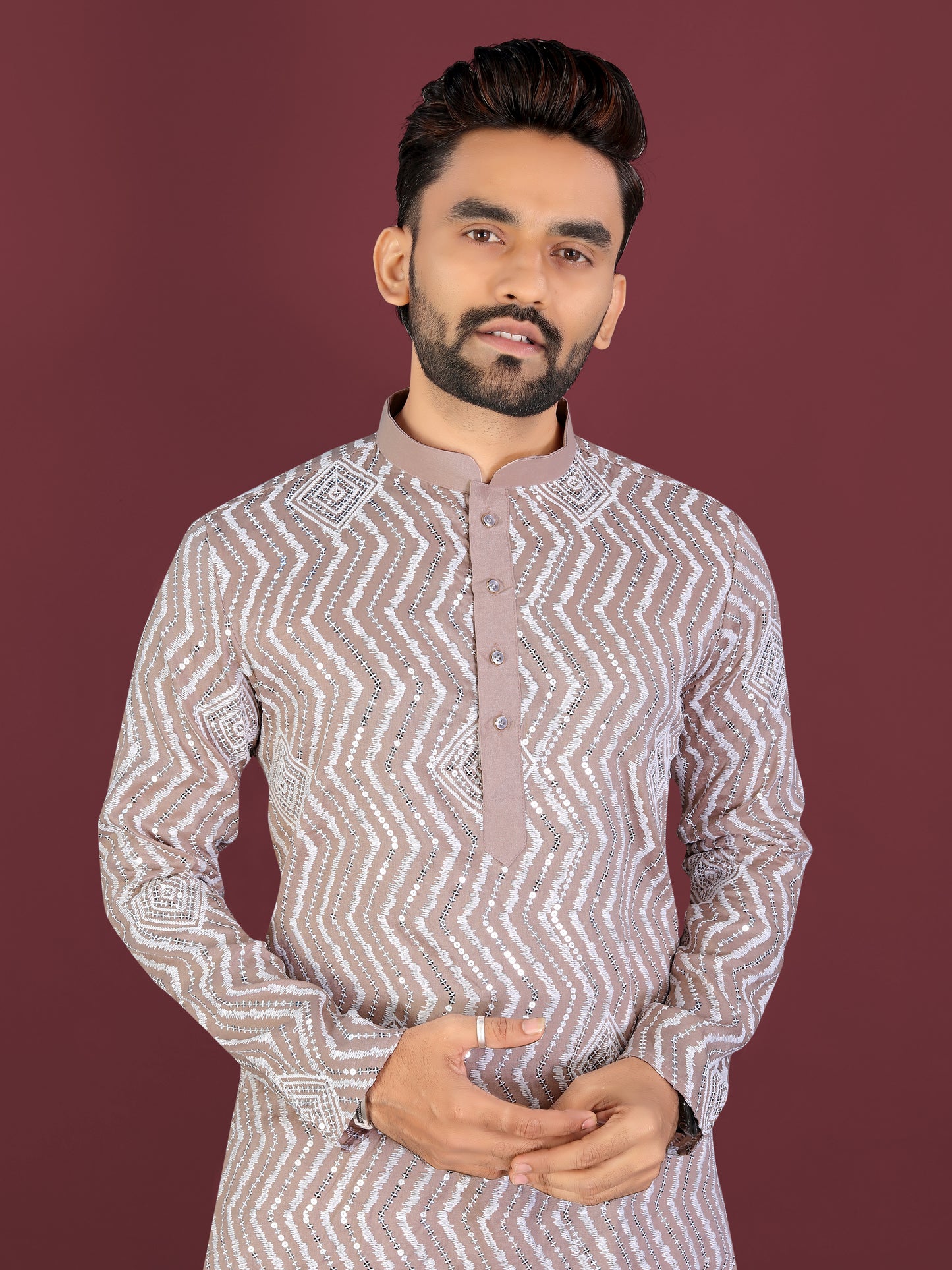 EMBROIDERY MEN'S KURTA
