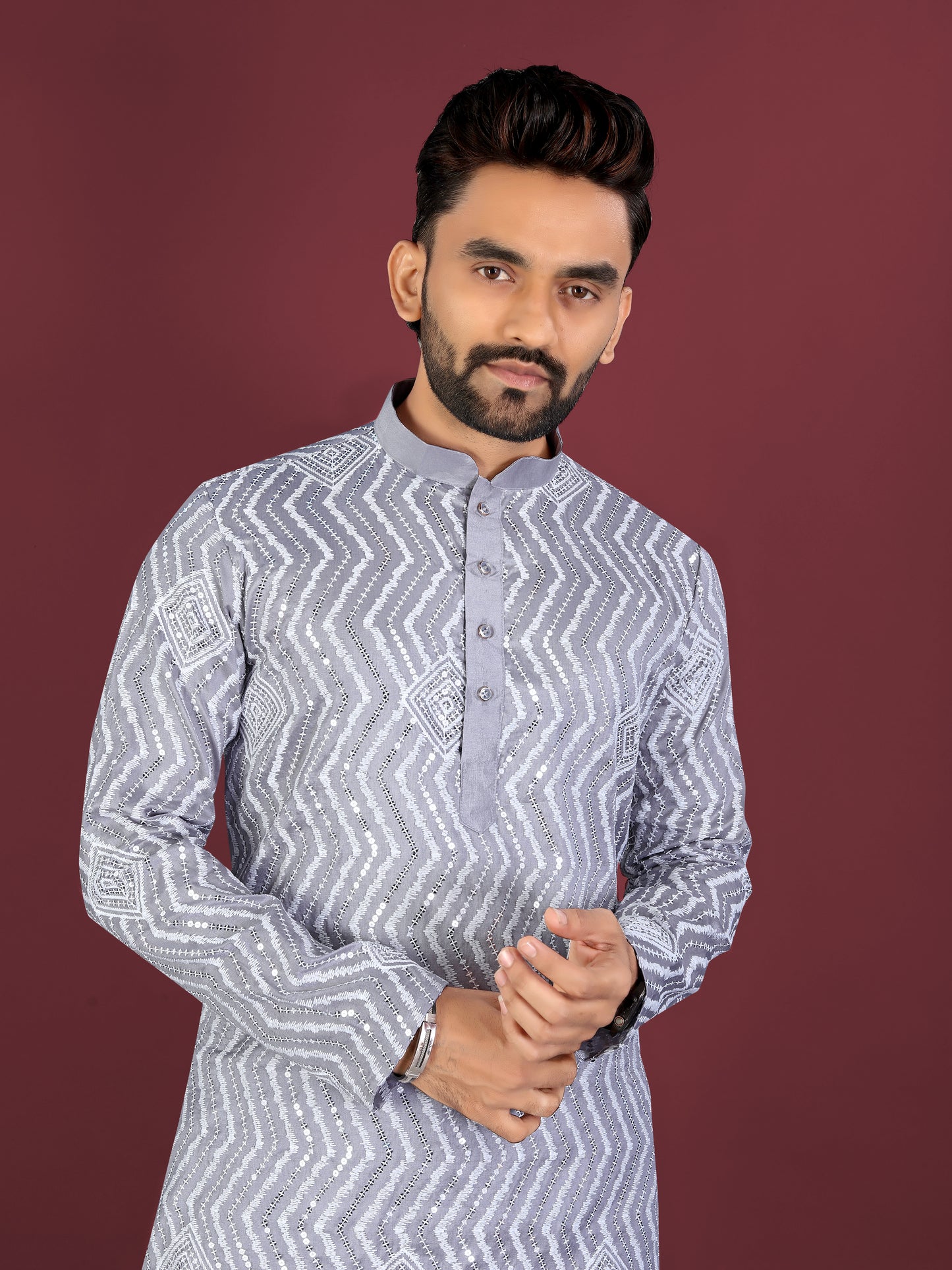 EMBROIDERY MEN'S KURTA