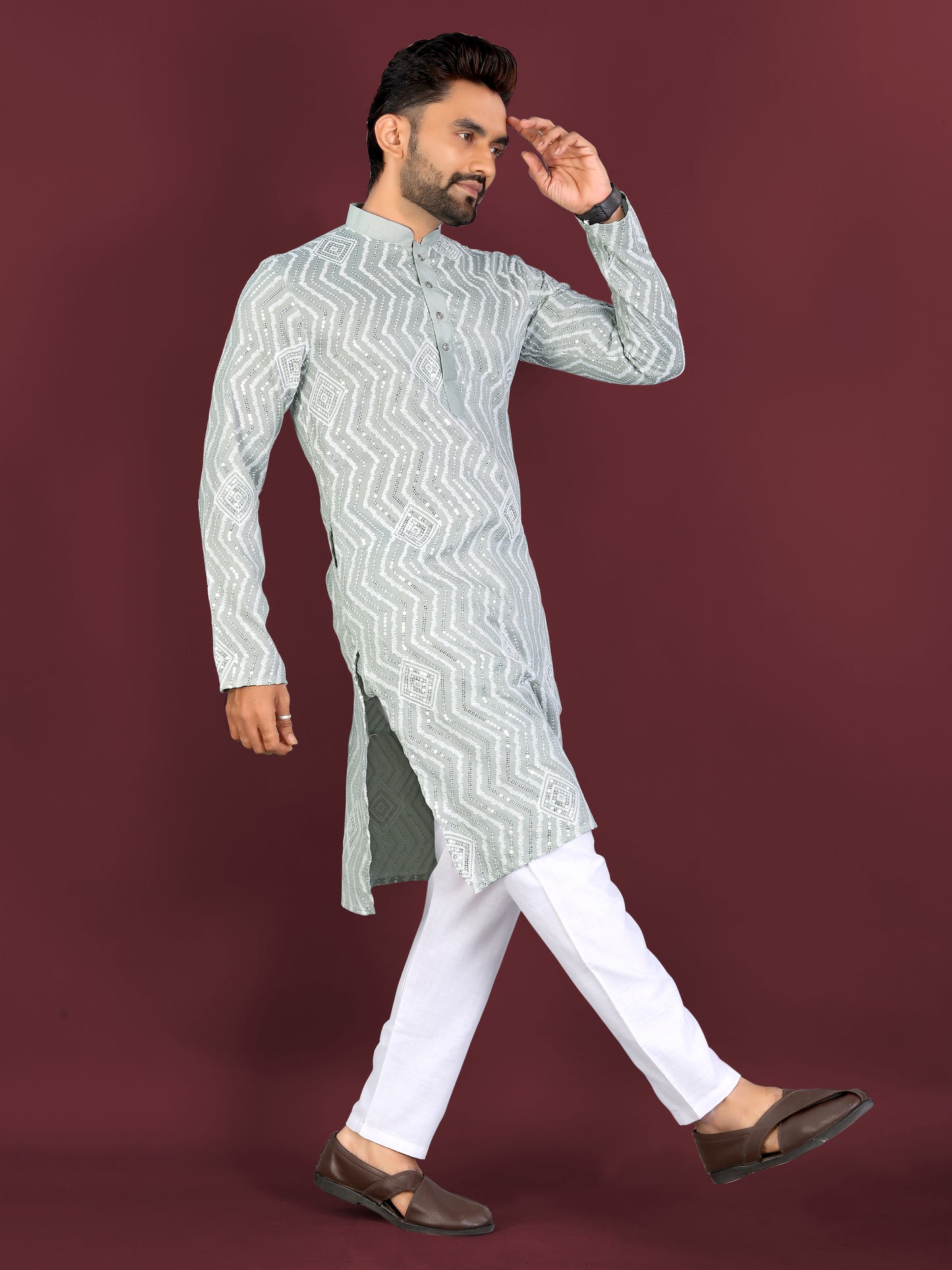 EMBROIDERY MEN'S KURTA