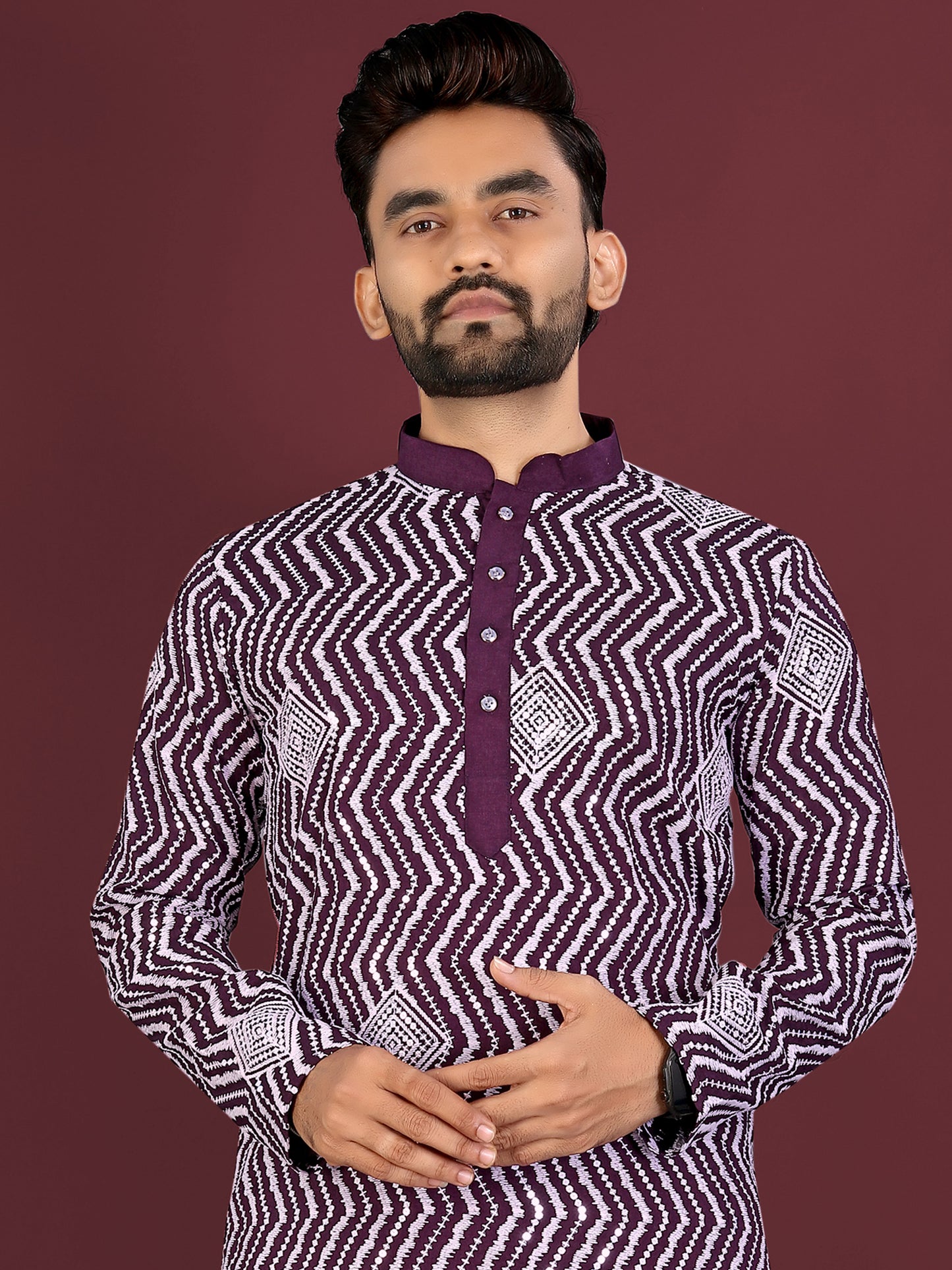 EMBROIDERY MEN'S KURTA