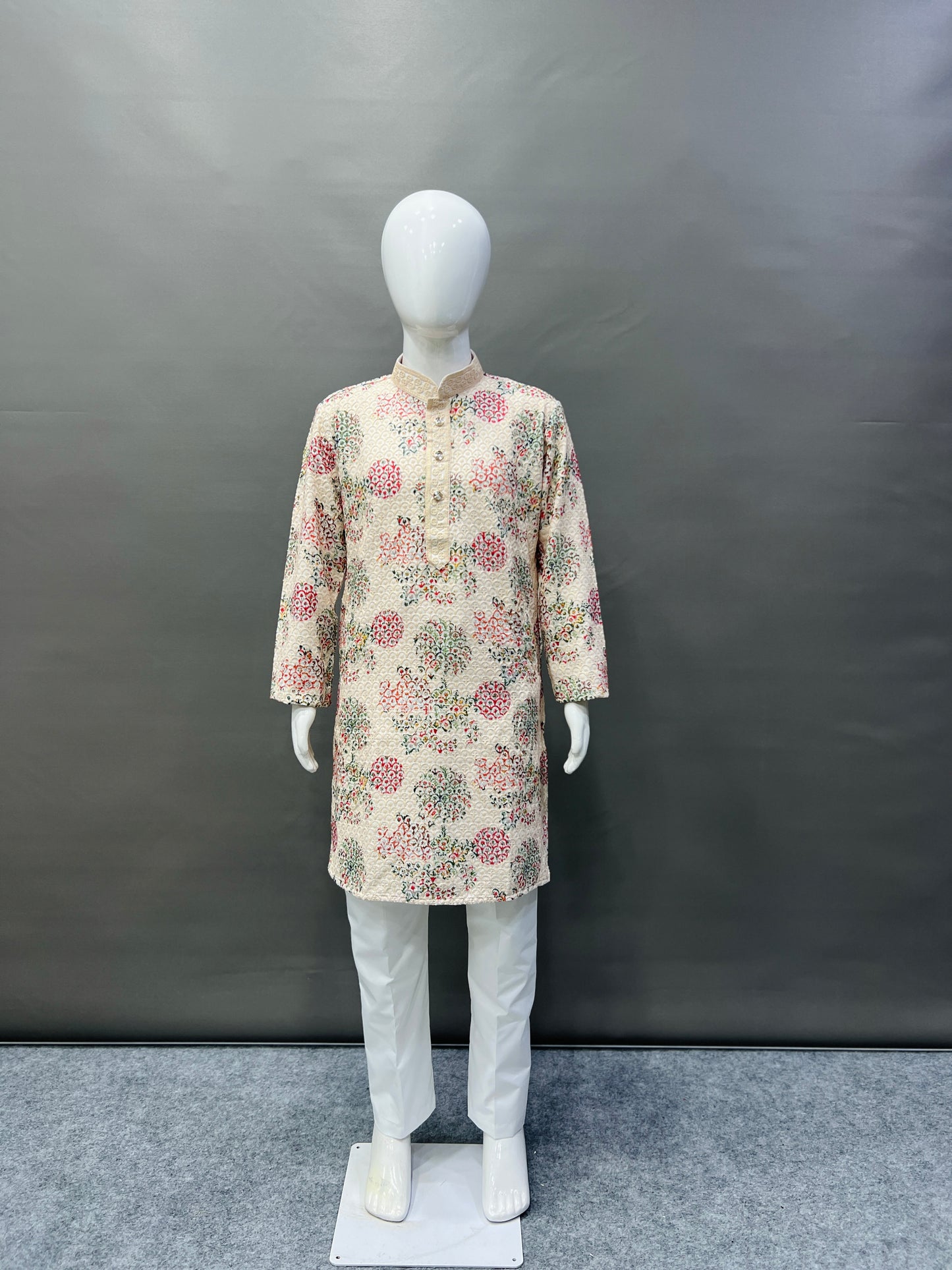 LUCKNOWI KURTA FOR BOYS