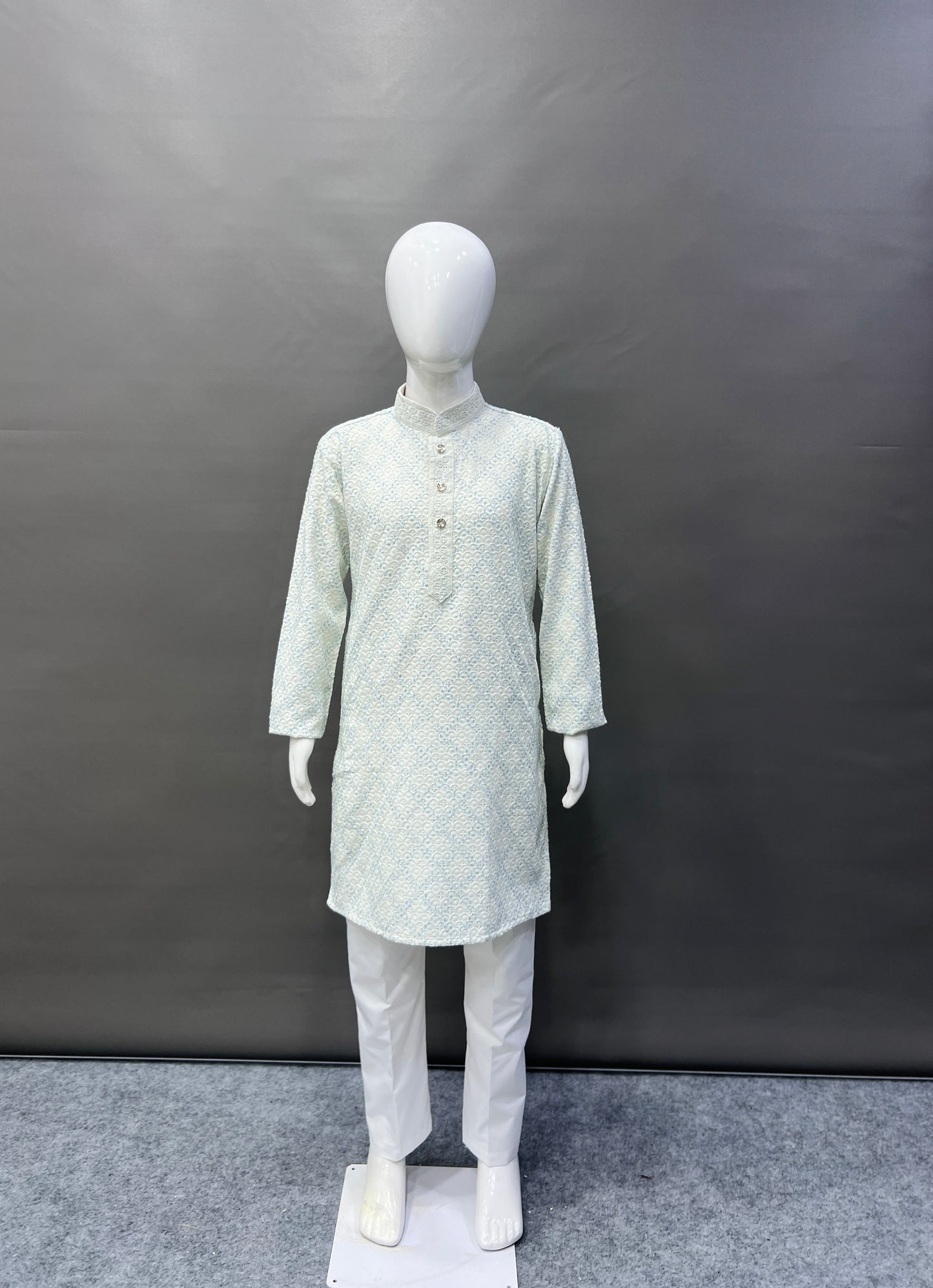 LUCKNOWI KURTA FOR BOYS