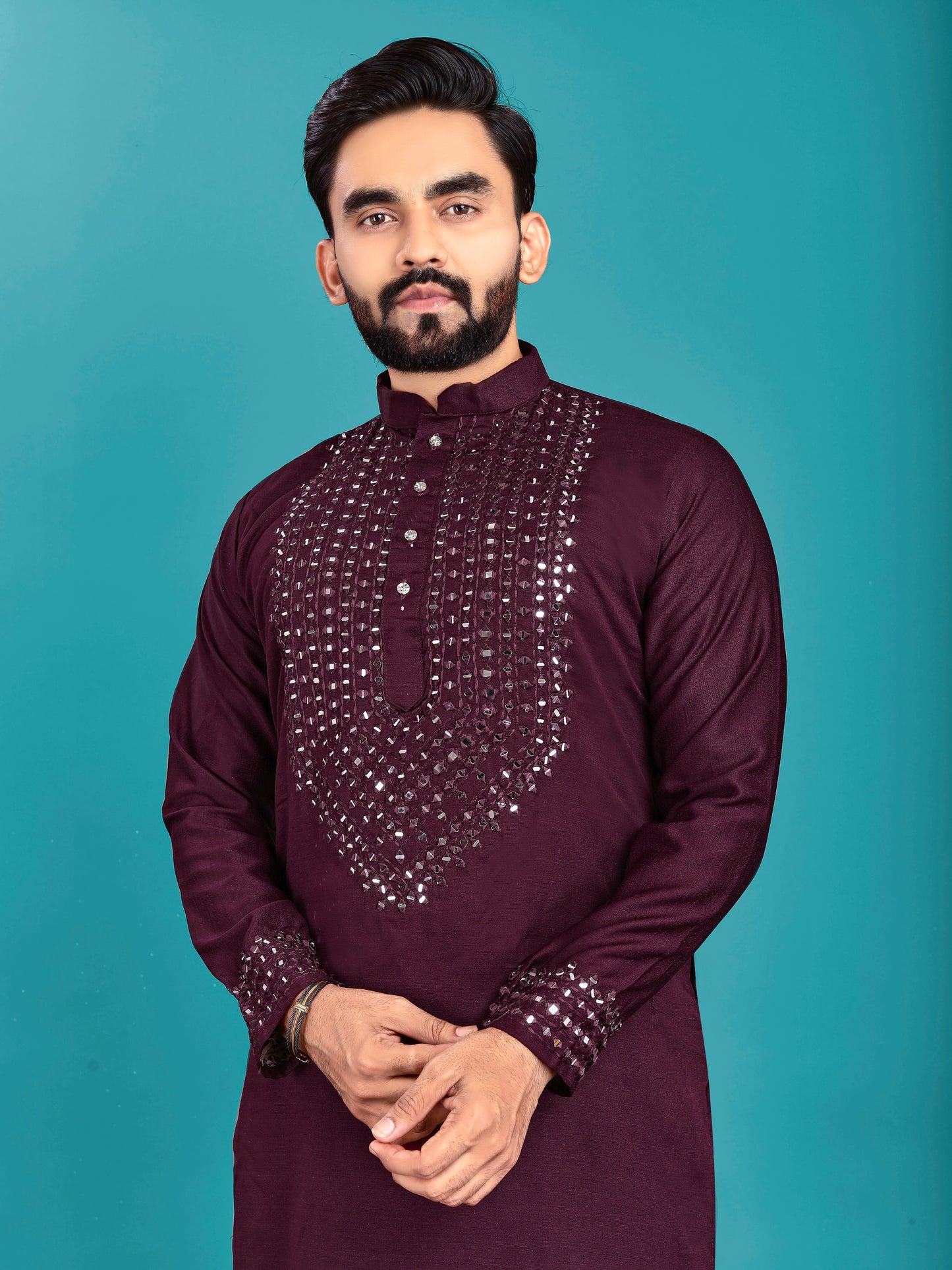 HANDWORK DESIGN KURTA PAJAMA
