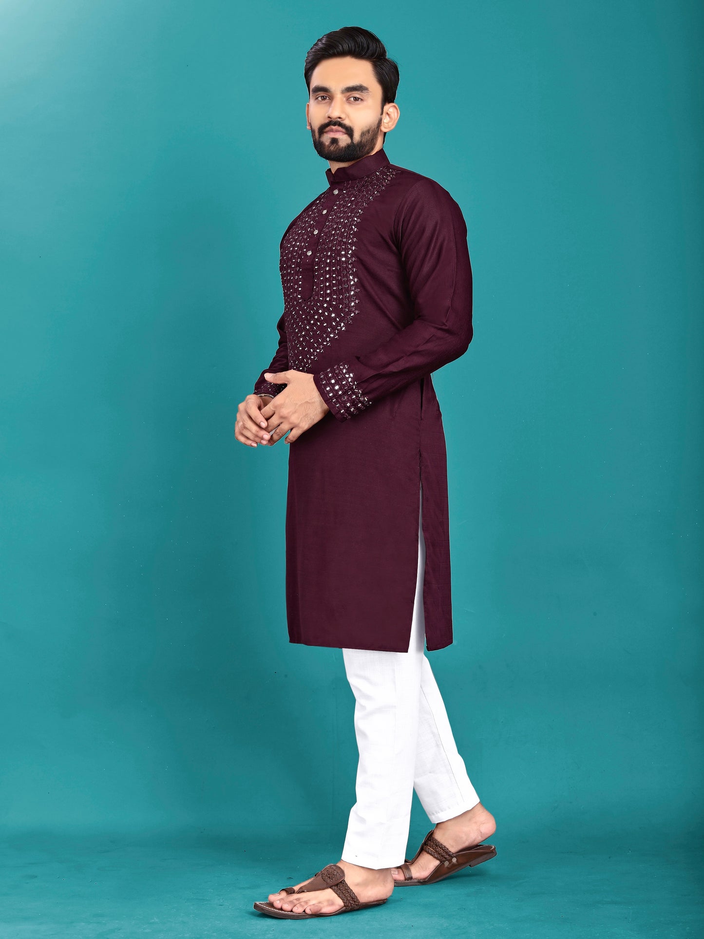 HANDWORK DESIGN KURTA PAJAMA