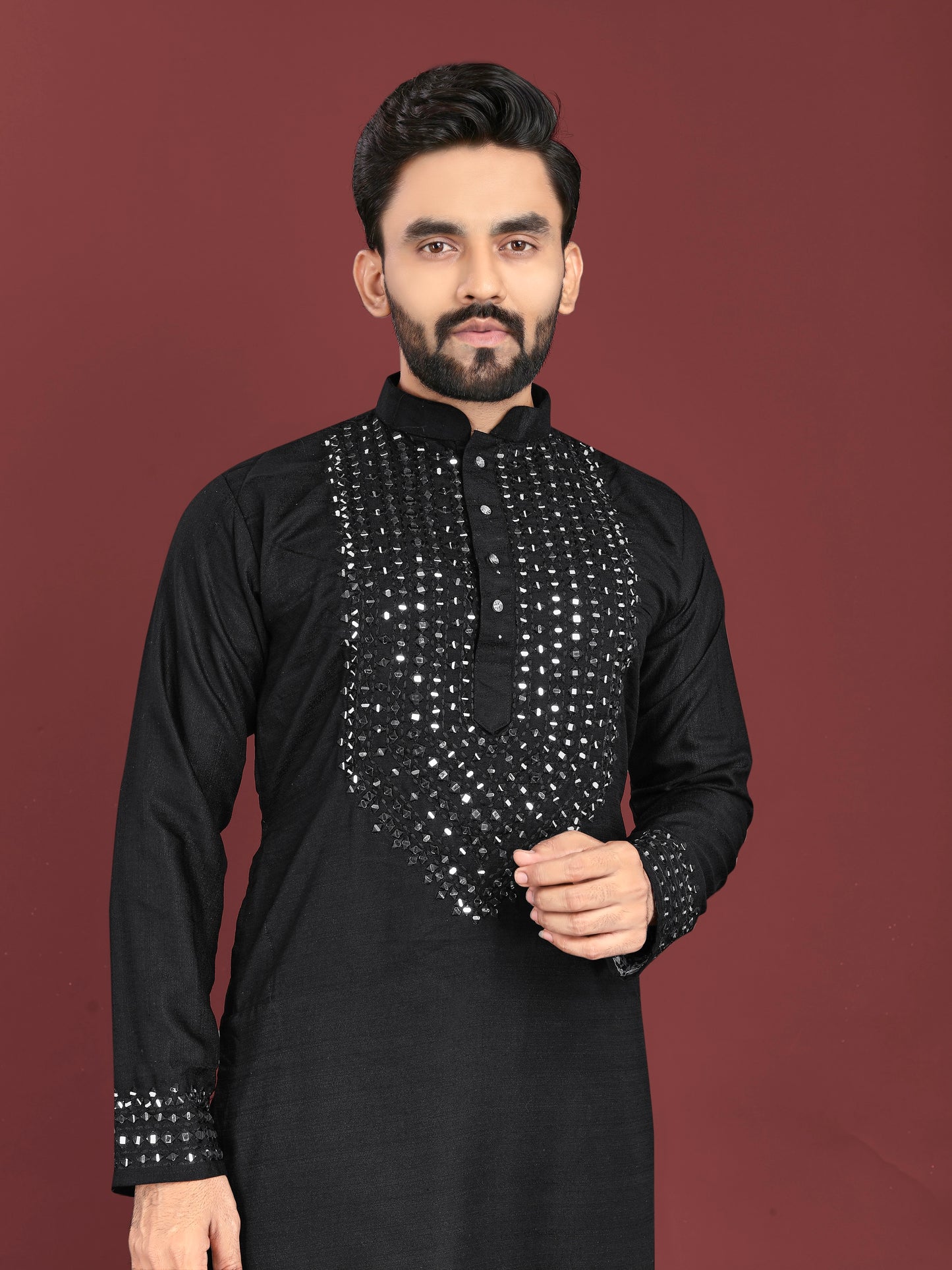 HANDWORK DESIGN KURTA PAJAMA