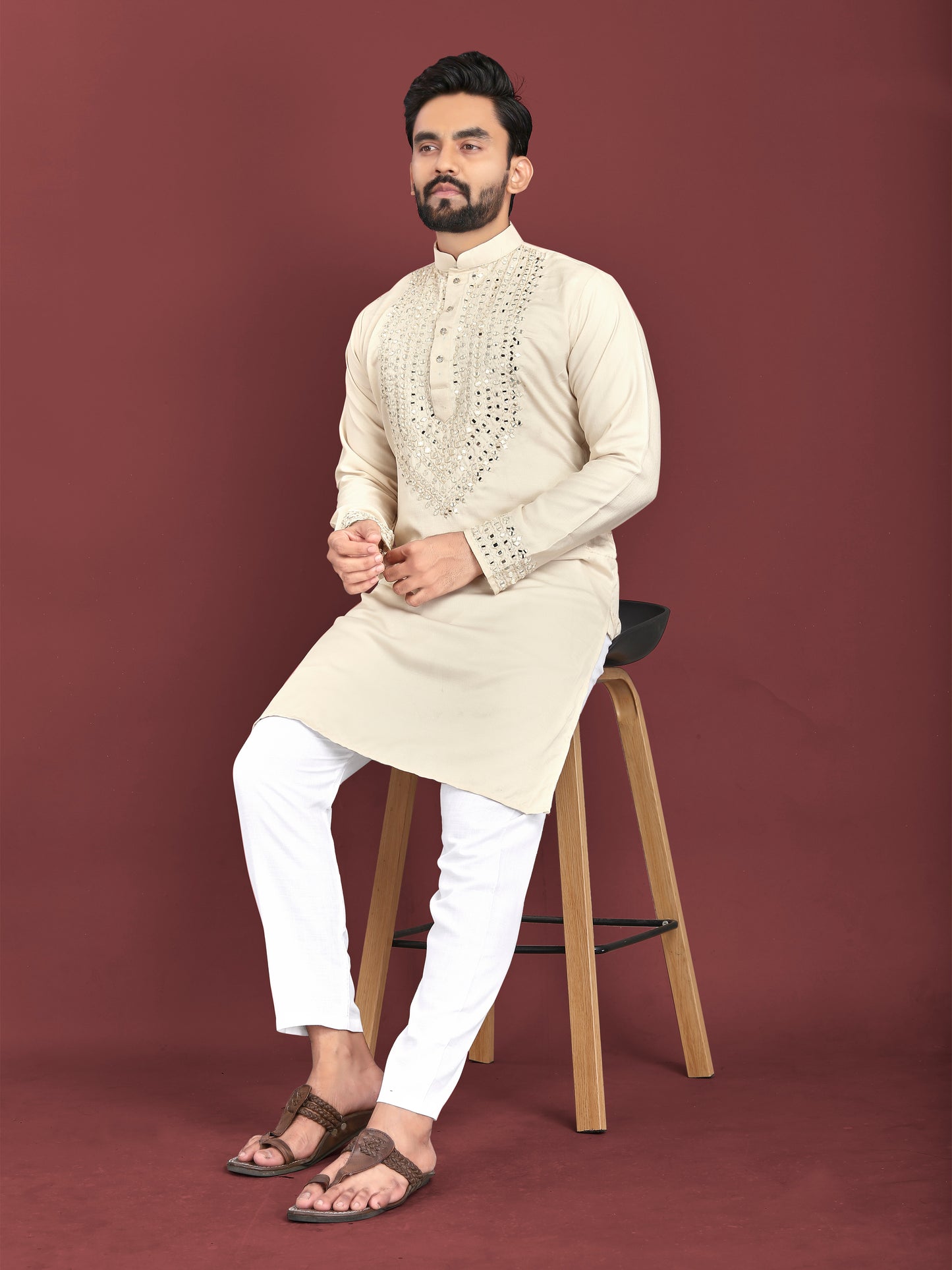 HANDWORK DESIGN KURTA PAJAMA