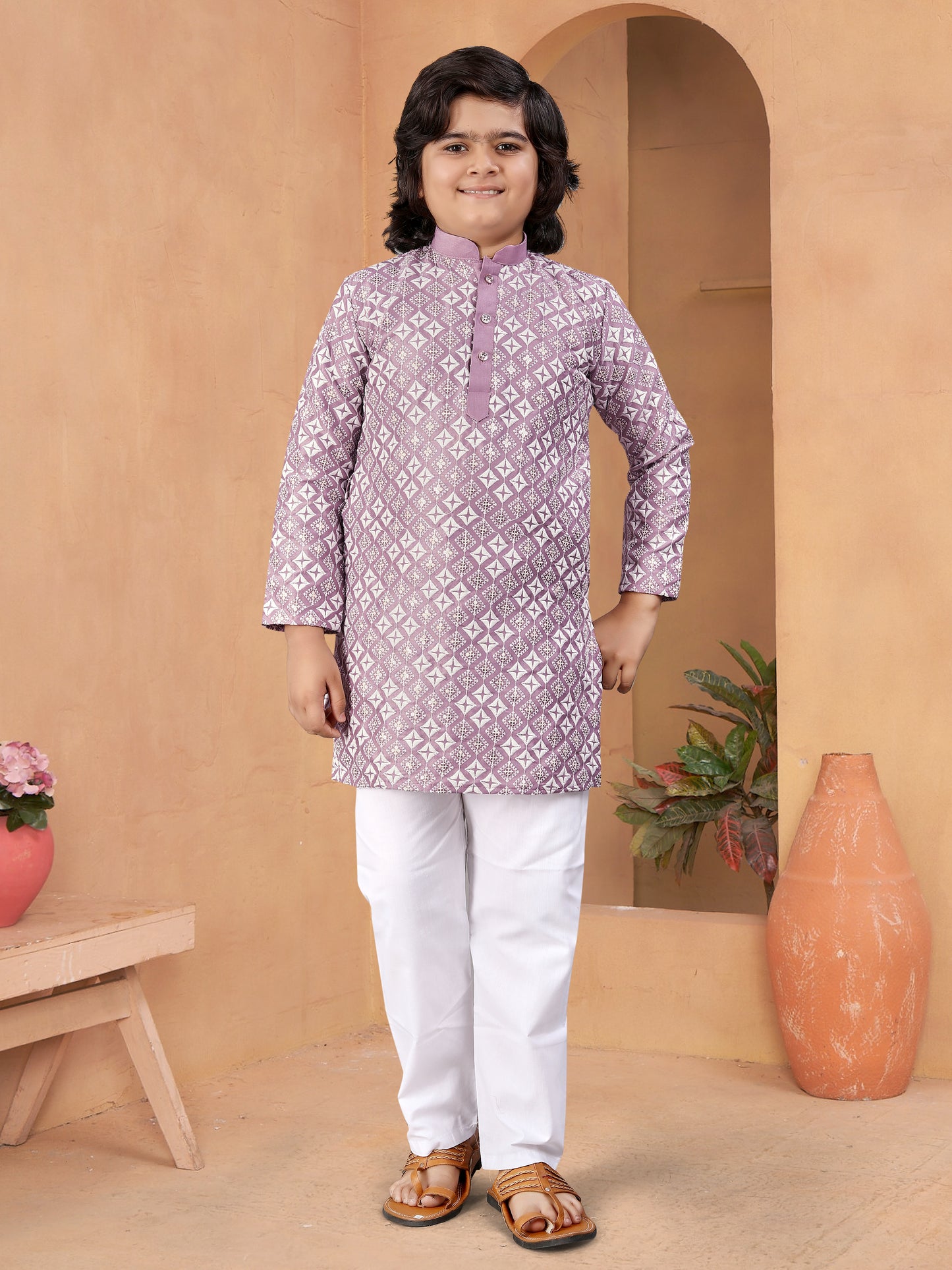 SOFT SILK BOYS KURTA