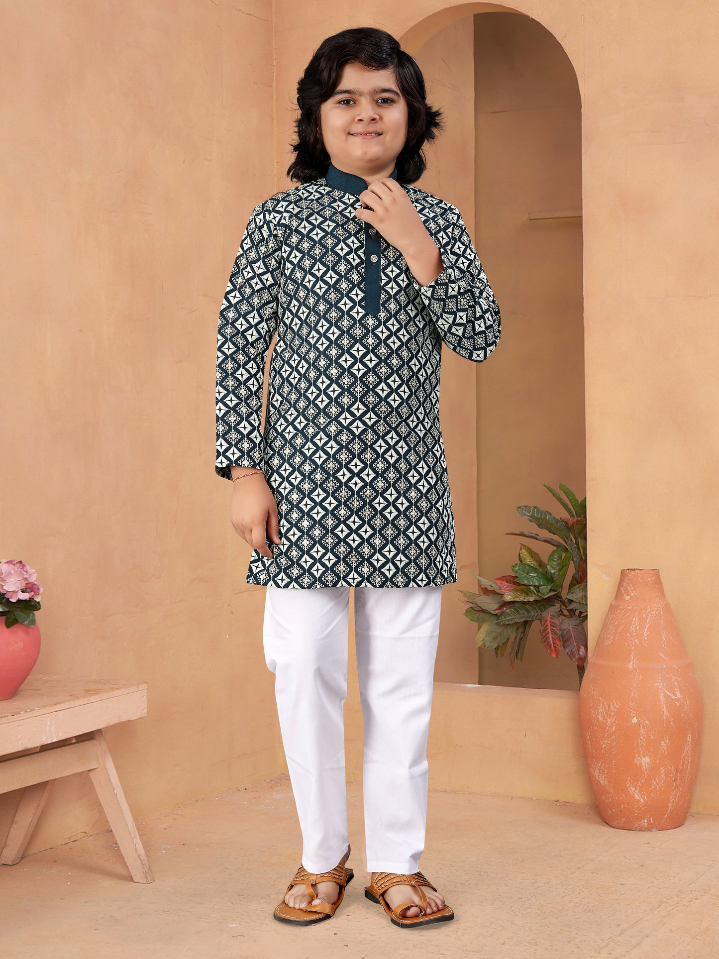 SOFT SILK BOYS KURTA