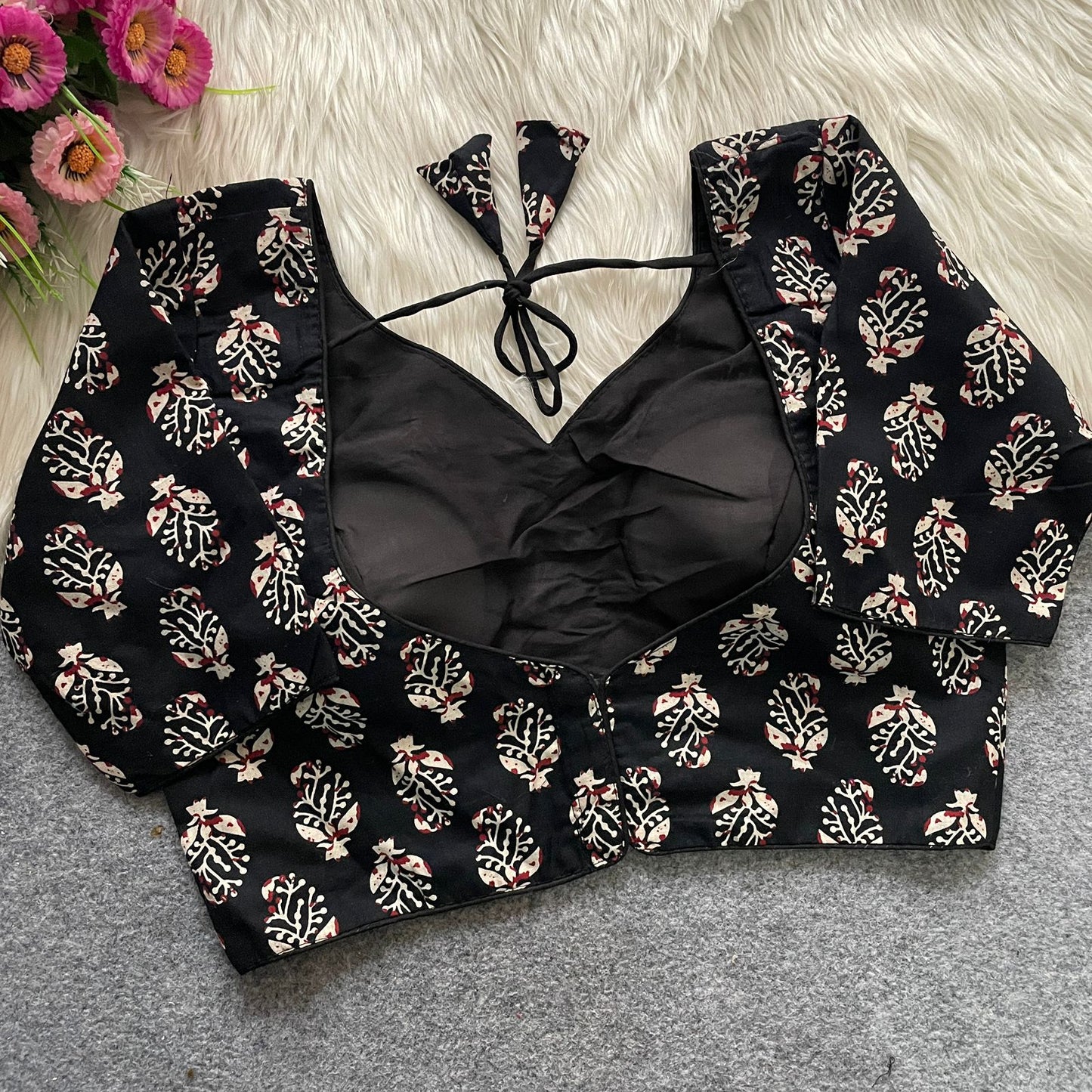 AJRAKH PRINTED READY TO WEAR BLOUSE