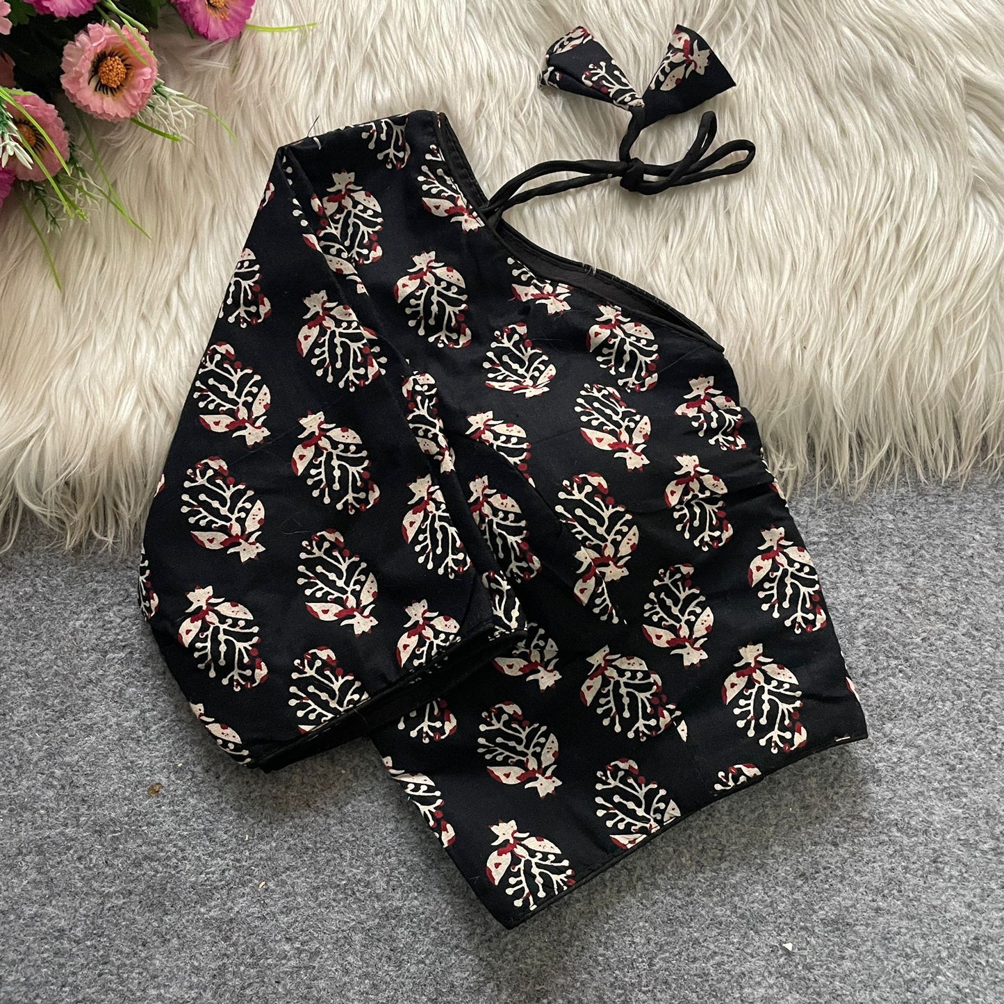 AJRAKH PRINTED READY TO WEAR BLOUSE