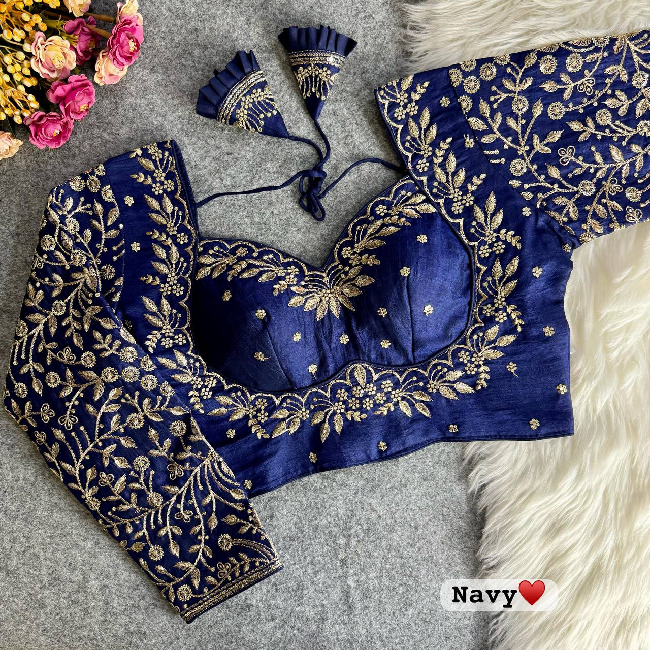 WEDDING SESSION SPECIAL Royal Mumtaz Style Long Sleeves Bridal Blouse