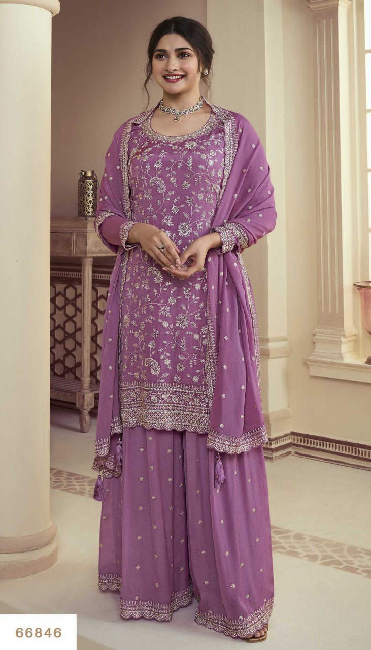 Chinon & Embroedey work Suit
