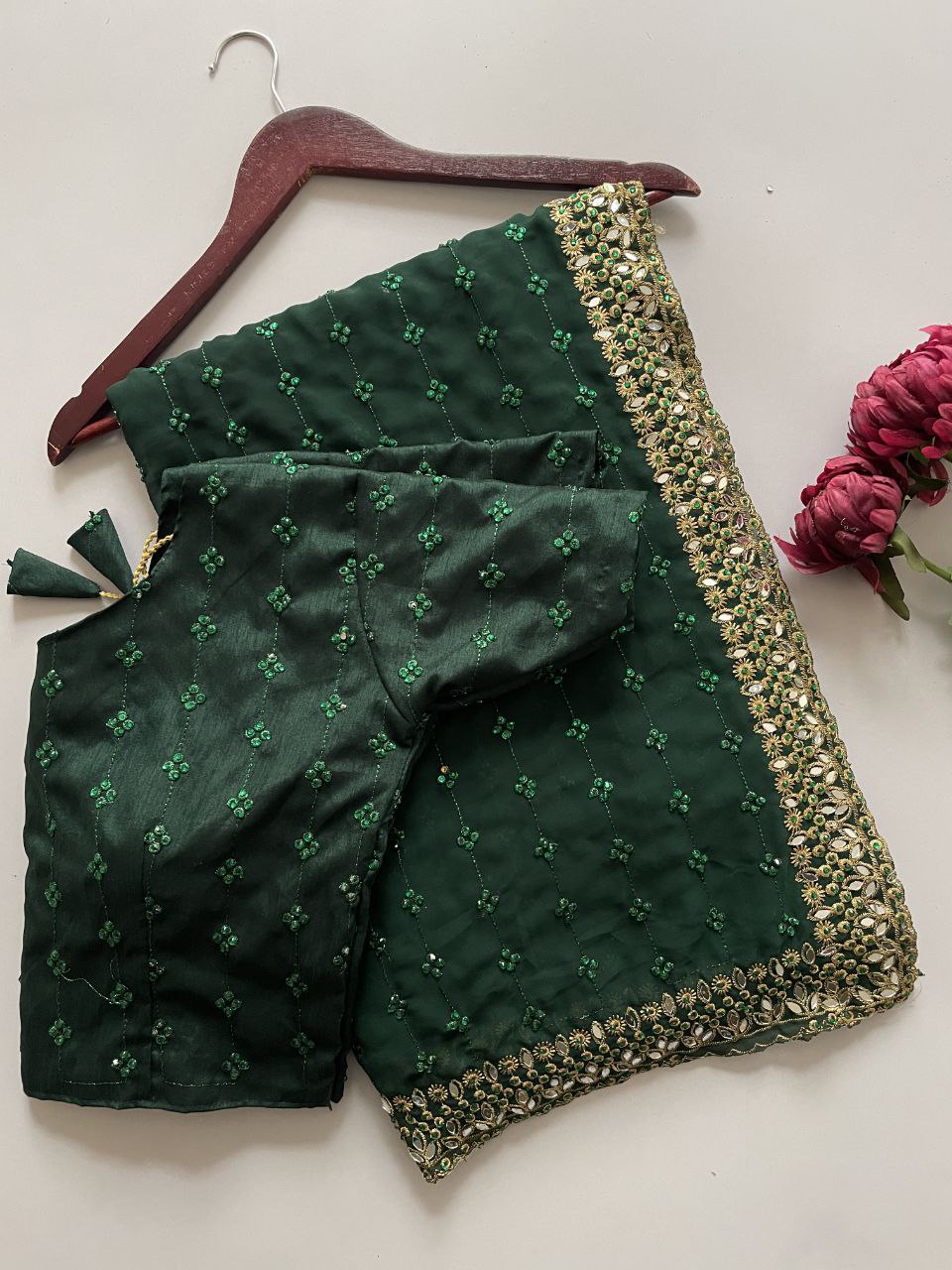 Ananya Pandey Bollywood Blockbuster Sequins Design