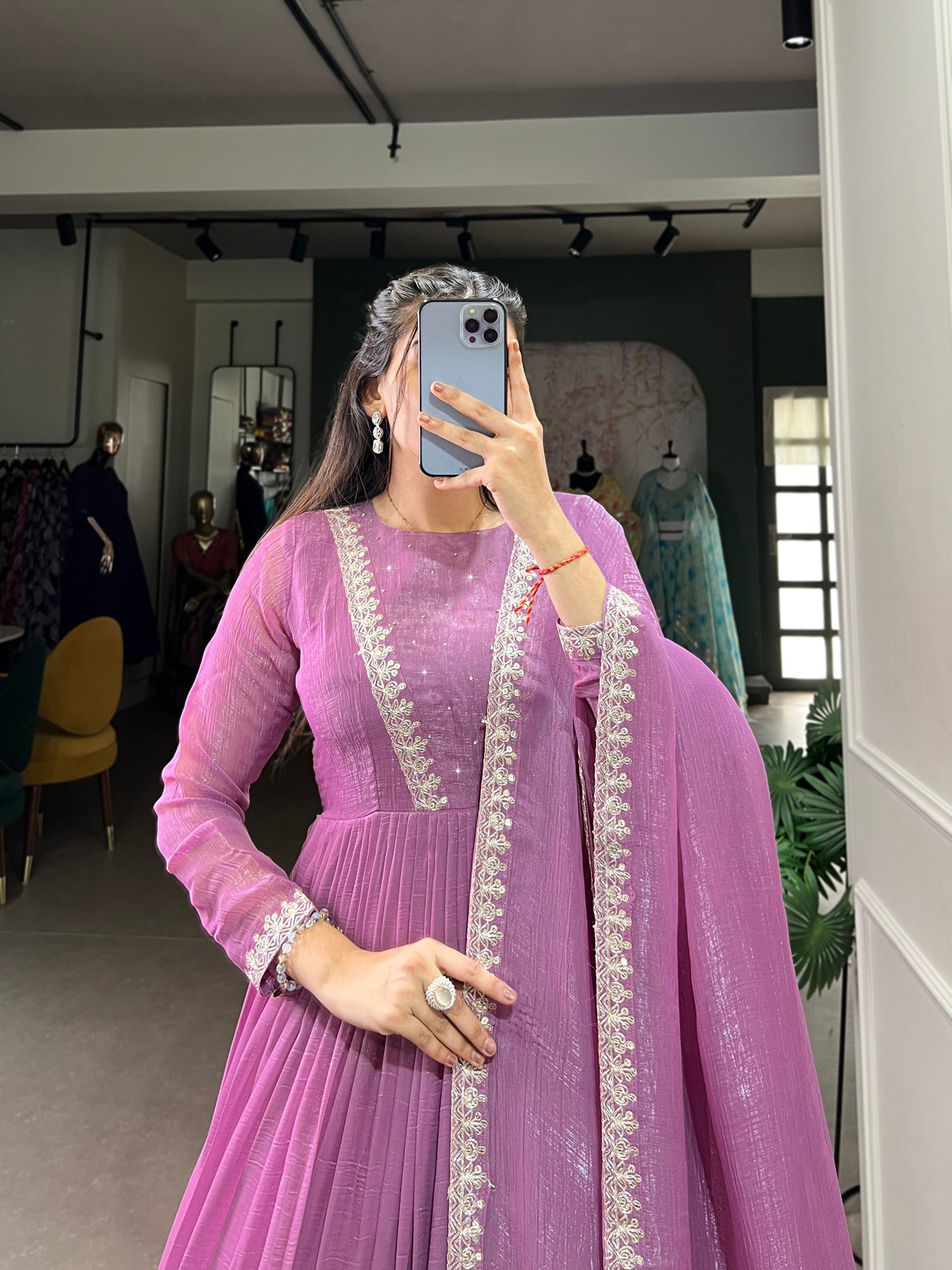 Silver Glory Ready-to-Wear Gown