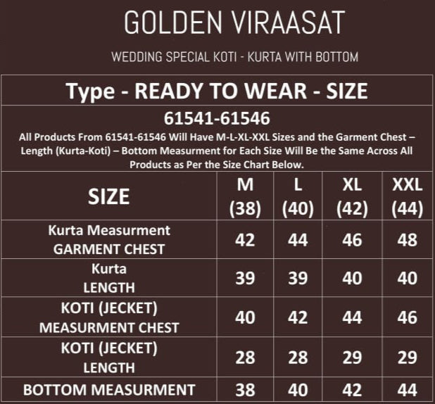 Golden Viraasat Festival Special Mens Wear Collection