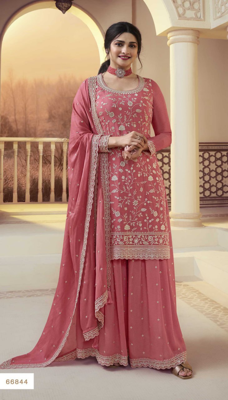 Chinon & Embroedey work Suit