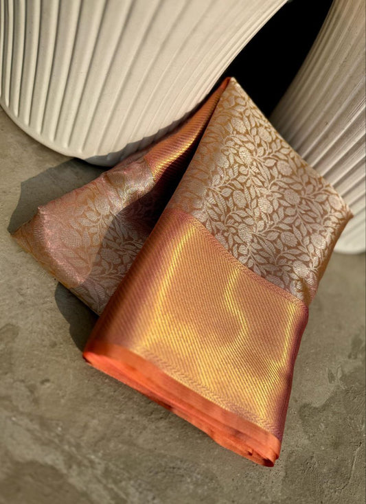 Banarasi Soft Tissue Kanjivaram Silk Saree