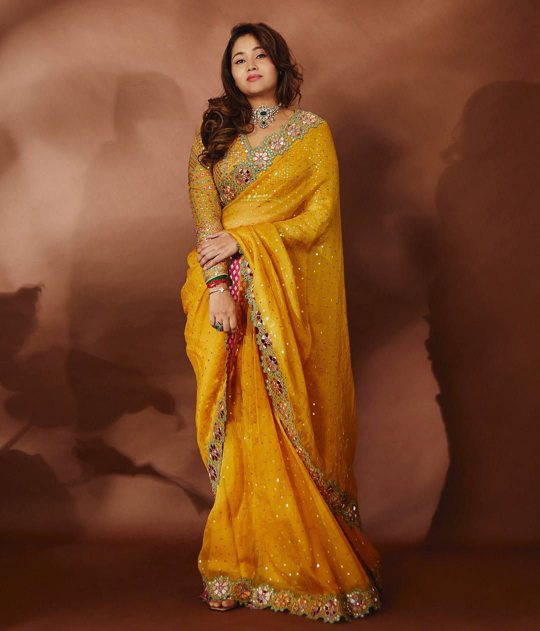 Bollywood Blockbuster Original Mirror Design Saree