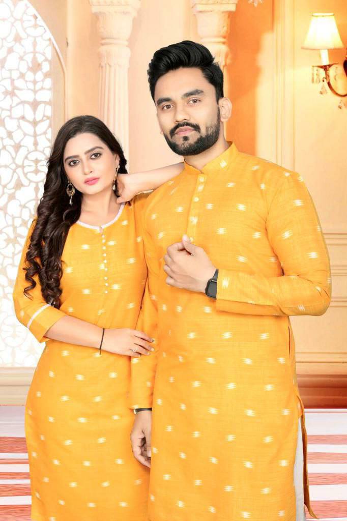 COUPLE COMBO KURTI WITH KURTA