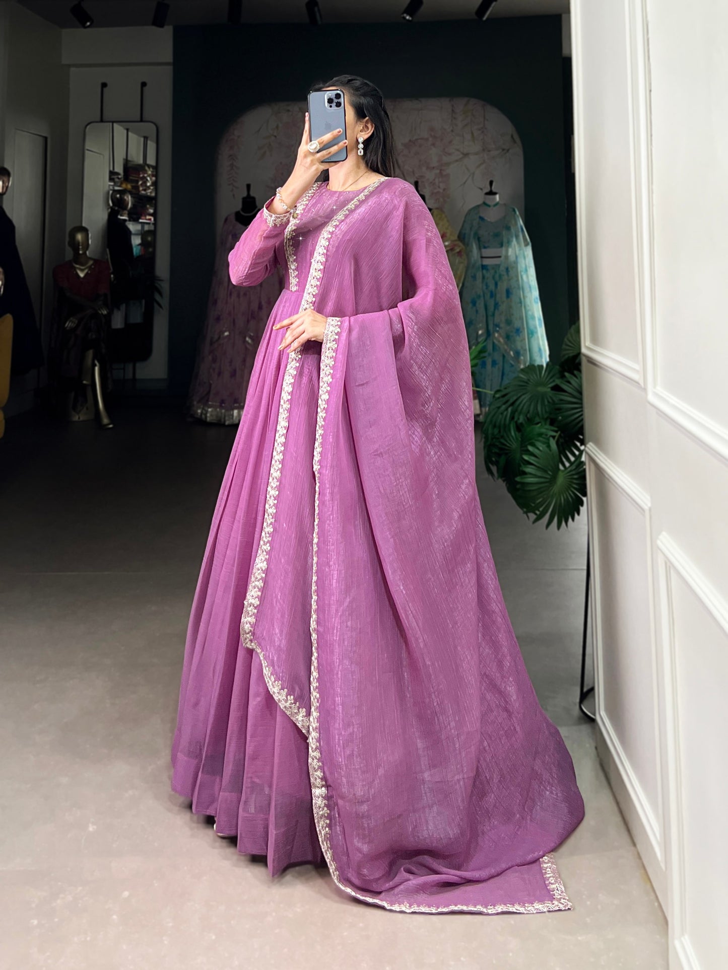 Silver Glory Ready-to-Wear Gown