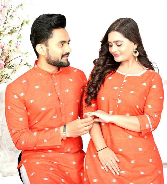 COUPLE COMBO KURTI WITH KURTA