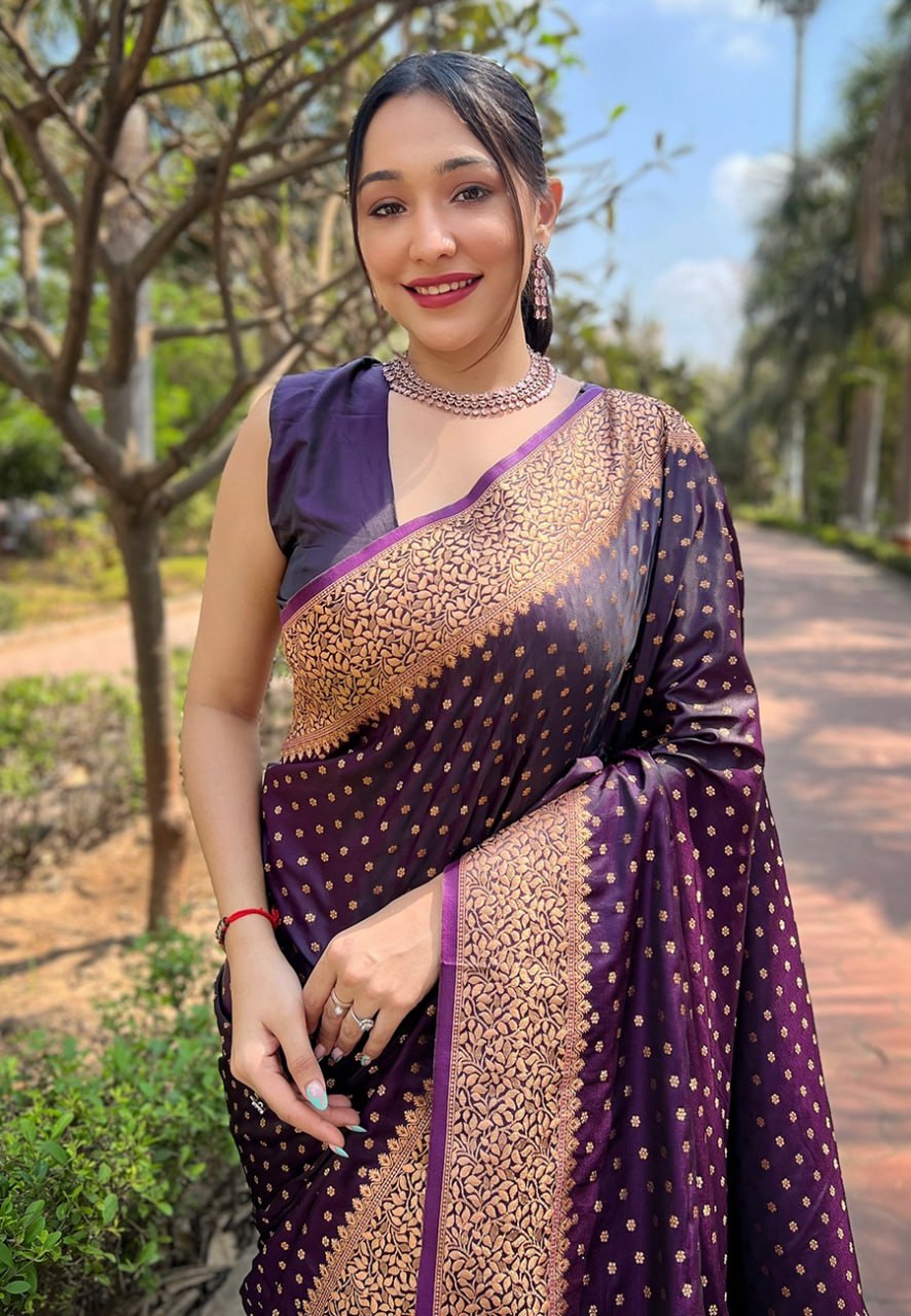 Banarasi Katan Silk saree