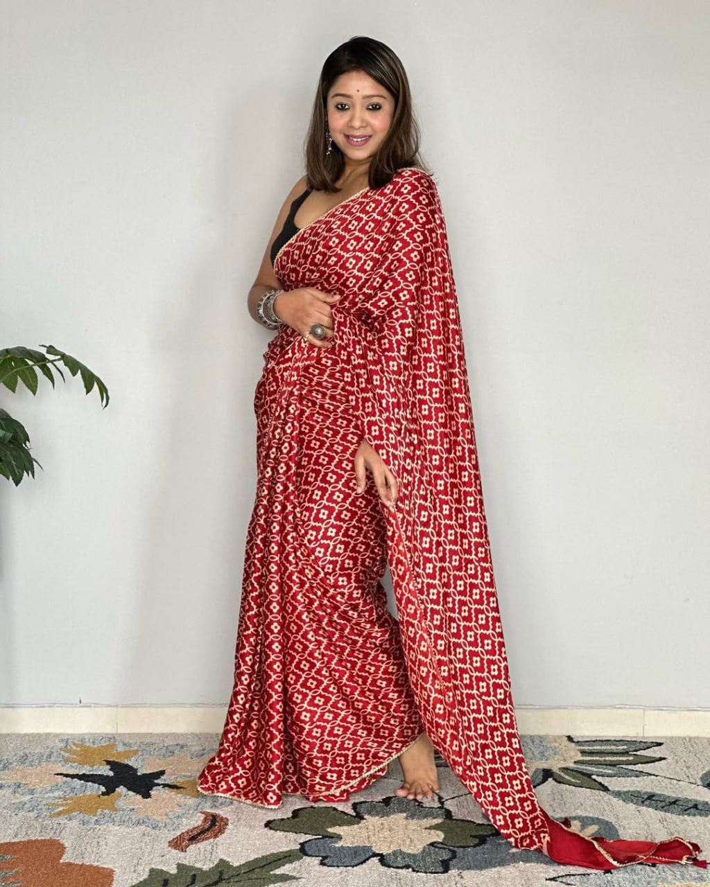 Original Japan Silk Gajji Silk Soft and Smooth Saree
