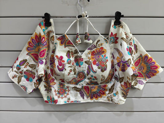 Position Print Design Blouse