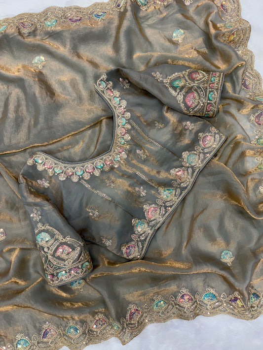 Soft Space Silk Saree