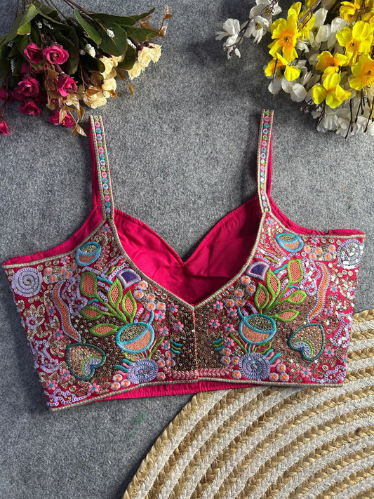 New Beautiful Spaghetti Blouse Ready To Wear