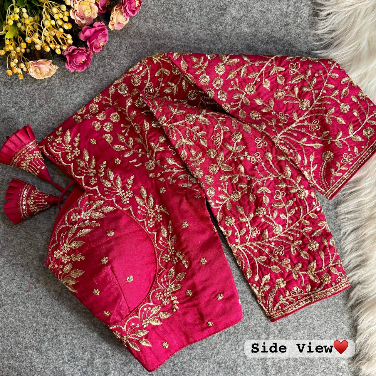 WEDDING SESSION SPECIAL Royal Mumtaz Style Long Sleeves Bridal Blouse