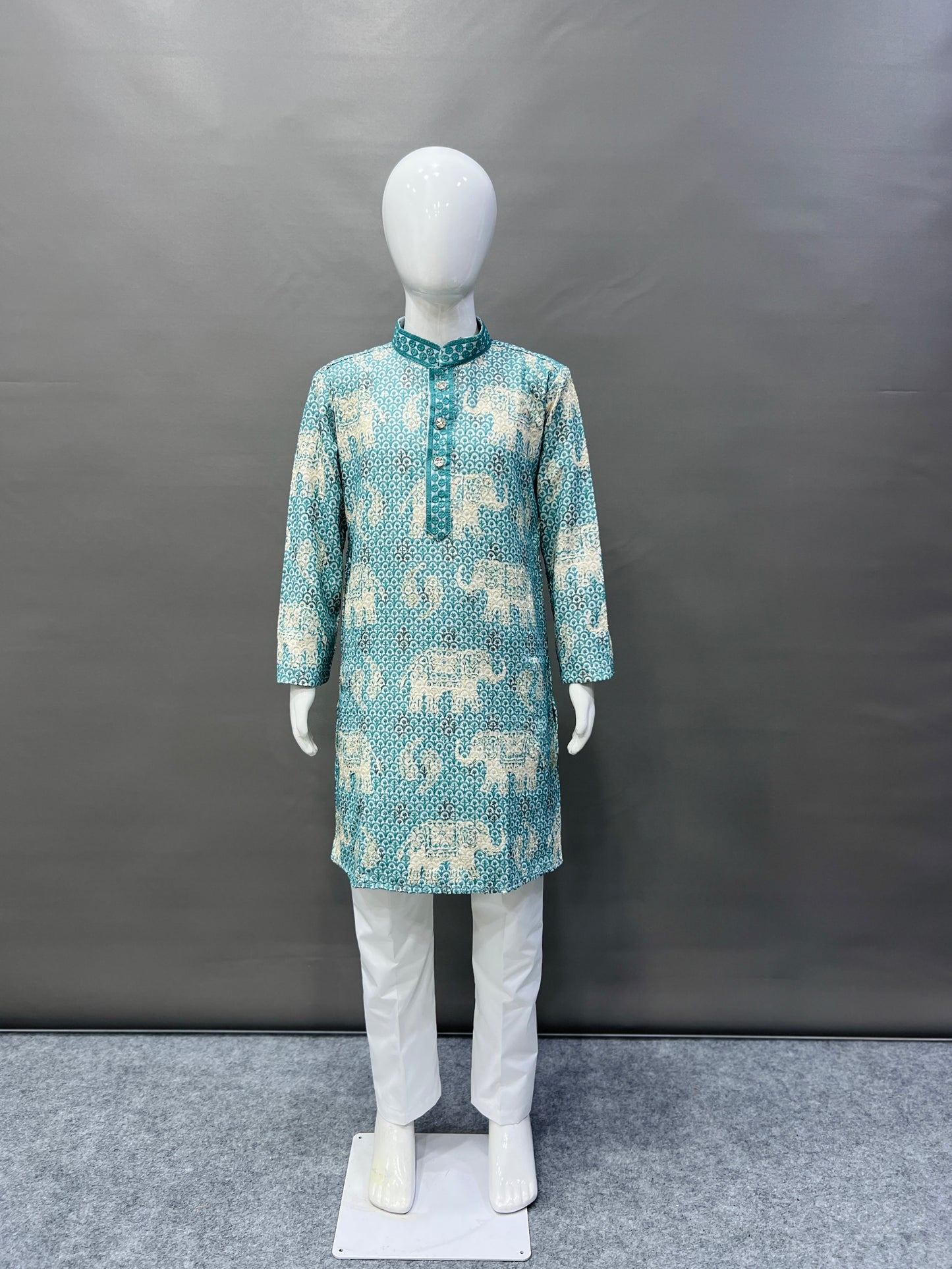 LUCKNOWI KURTA FOR BOYS