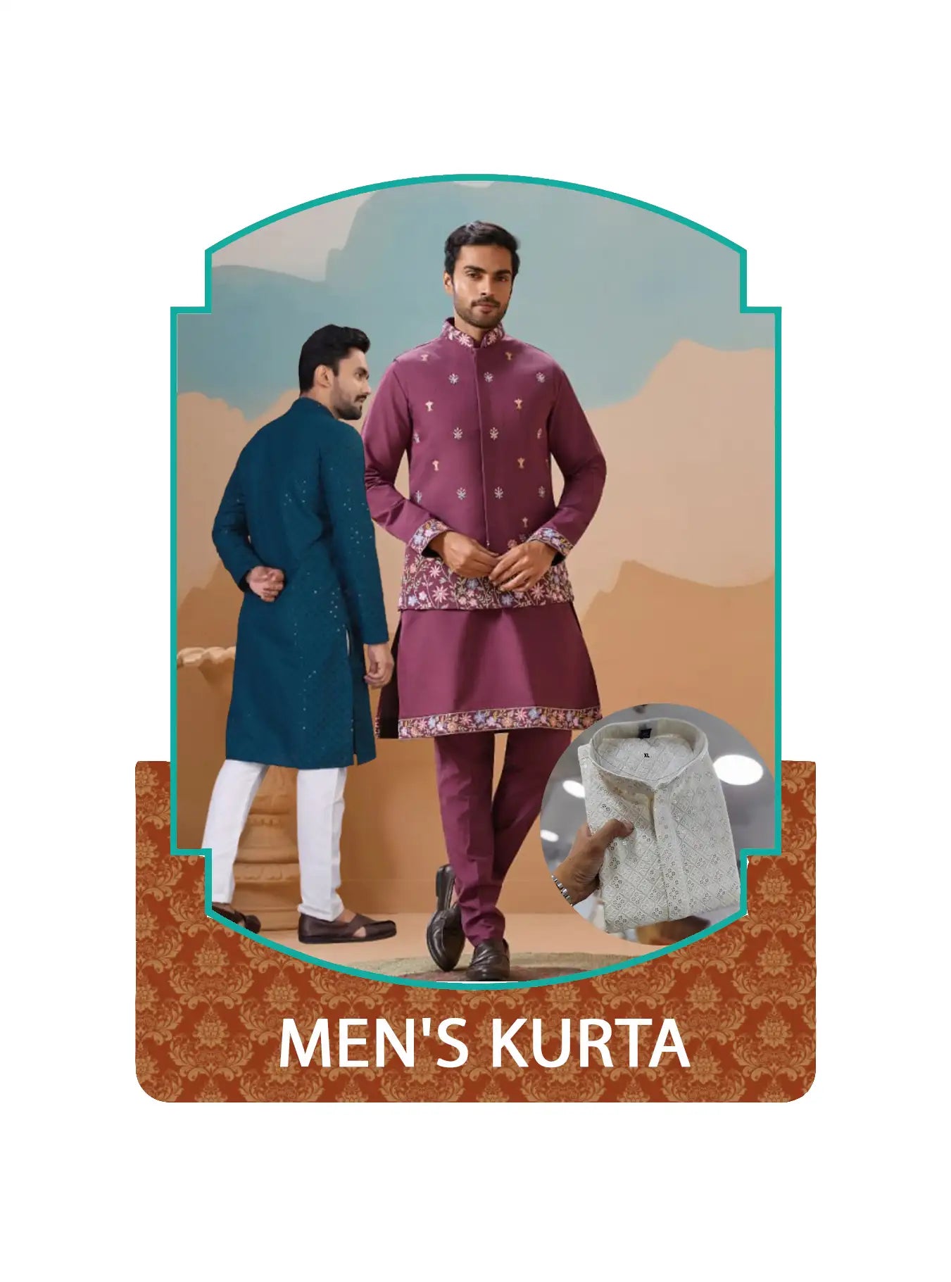 MEN'S KURTA