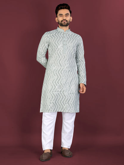 EMBROIDERY MEN'S KURTA