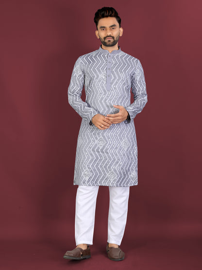 EMBROIDERY MEN'S KURTA