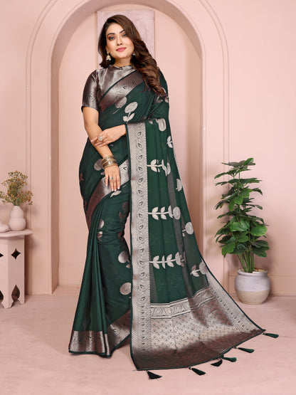 Premium and superior soft Georgette Silk Banarasi Saree