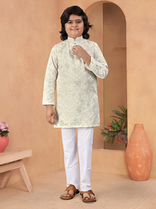 SOFT SILK BOYS KURTA