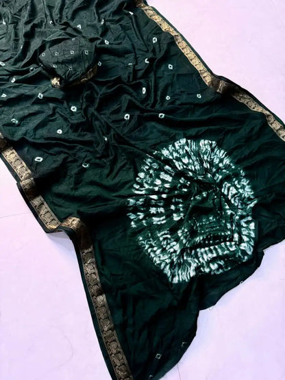 Soft Mul Mul Cotton Silk Saree with Pen Kalamkari (M1010)