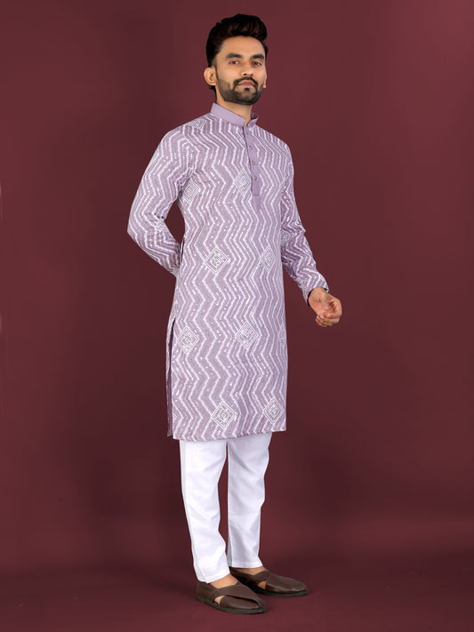 EMBROIDERY MEN'S KURTA