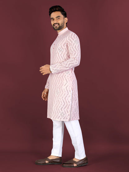 EMBROIDERY MEN'S KURTA