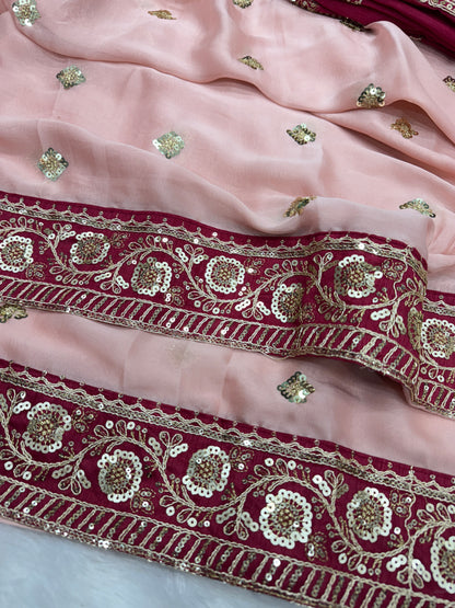 Soft Rangoli Silk Saree